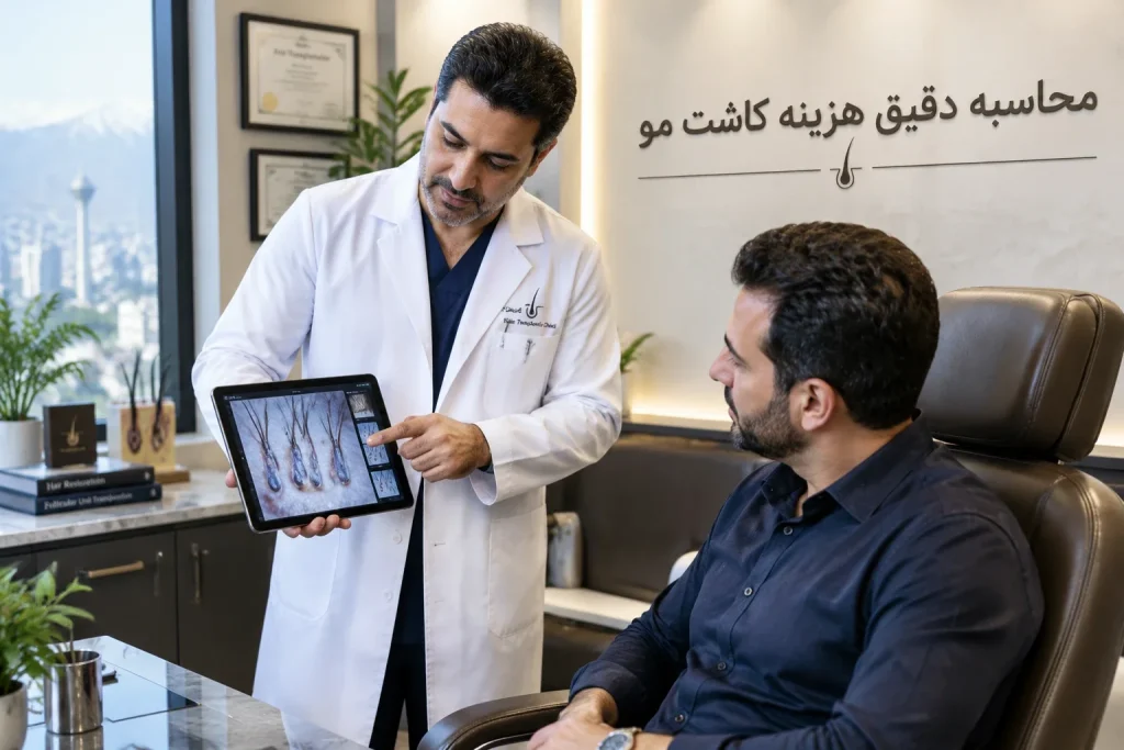 هزینه کاشت مو چقدر است؟