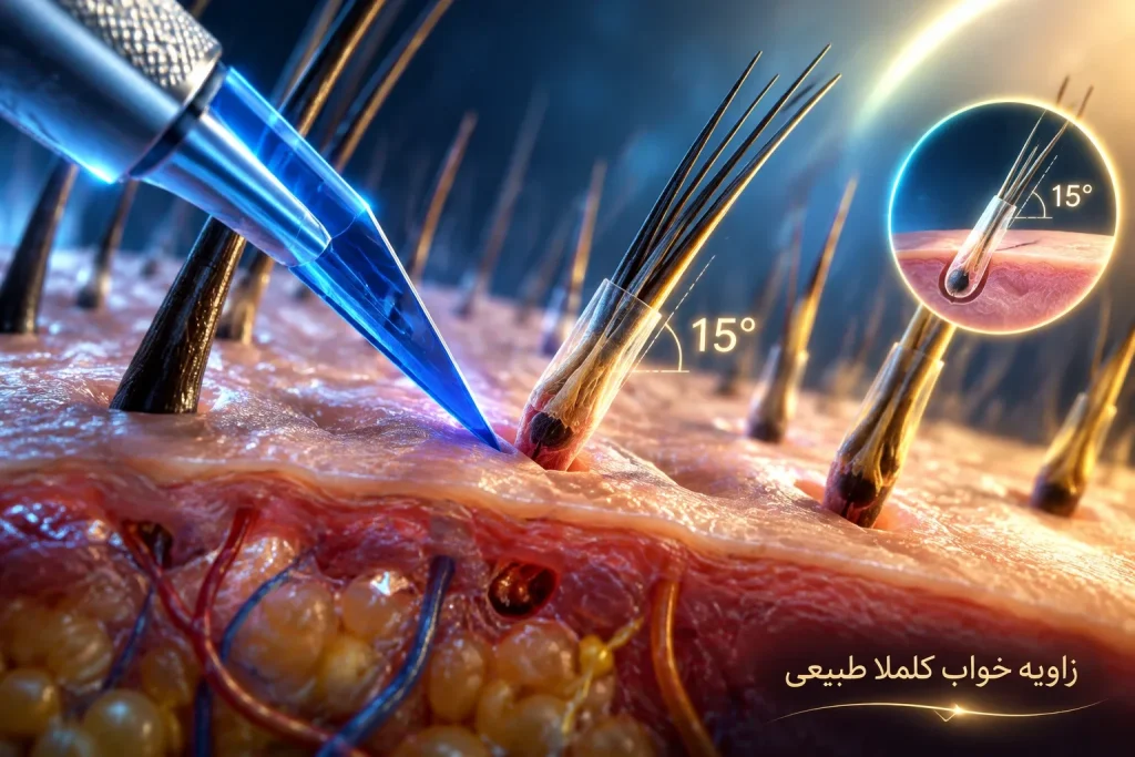 خواب مو بعد از کاشت