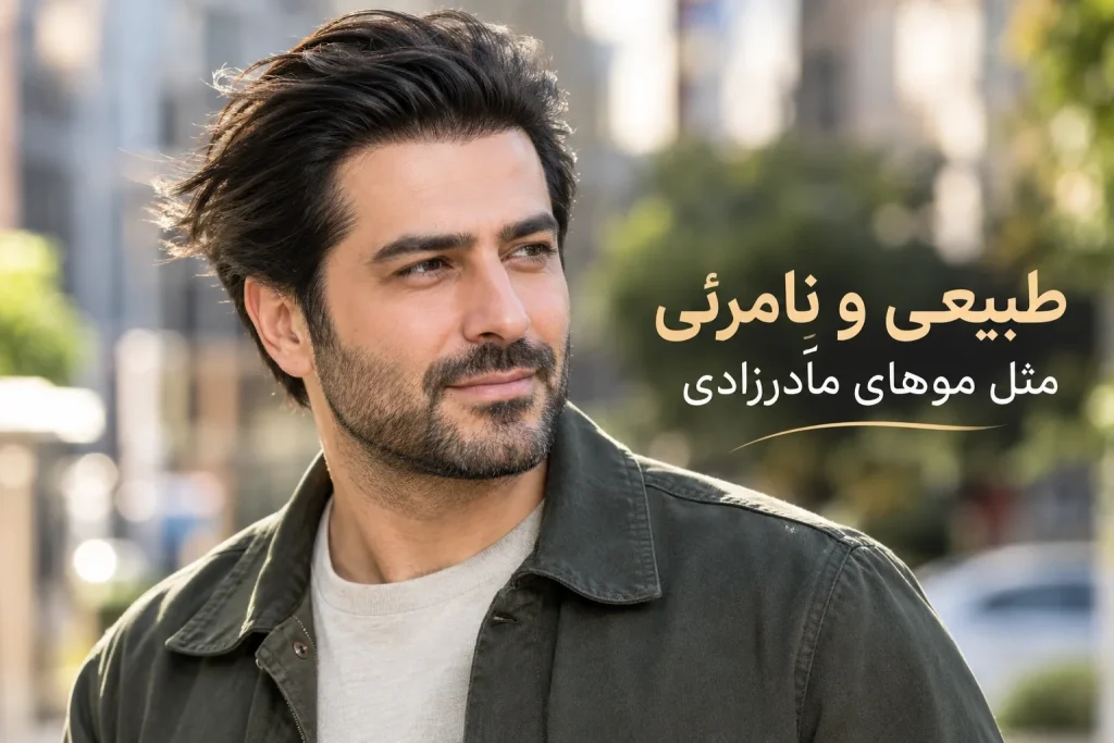 مدل مو بعد از کاشت مو